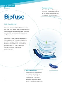 Die Speedo Biofuse Technologie